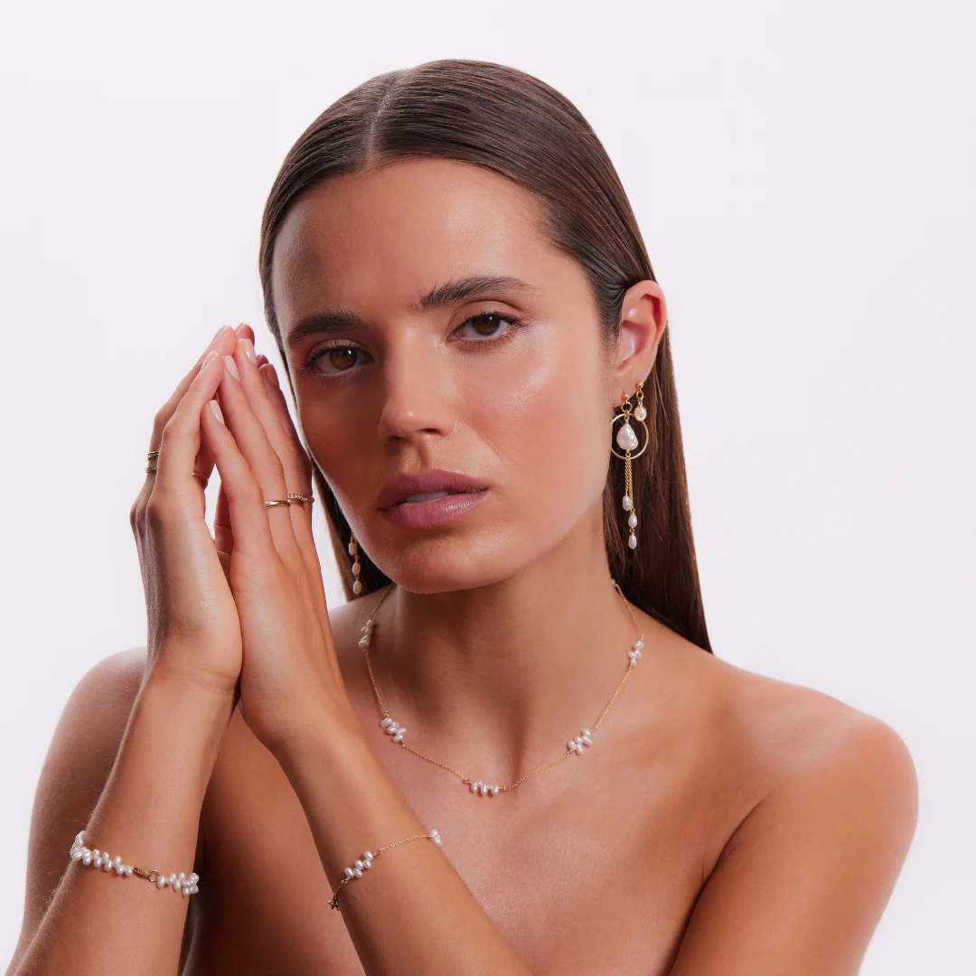Anita Earrings - Gold - Image 4