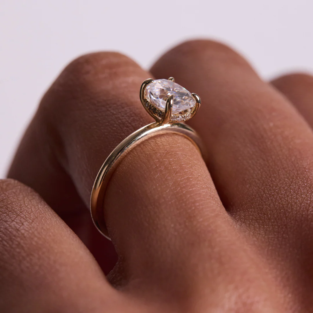 Ava Engagement Ring - Yellow Gold - Image 2