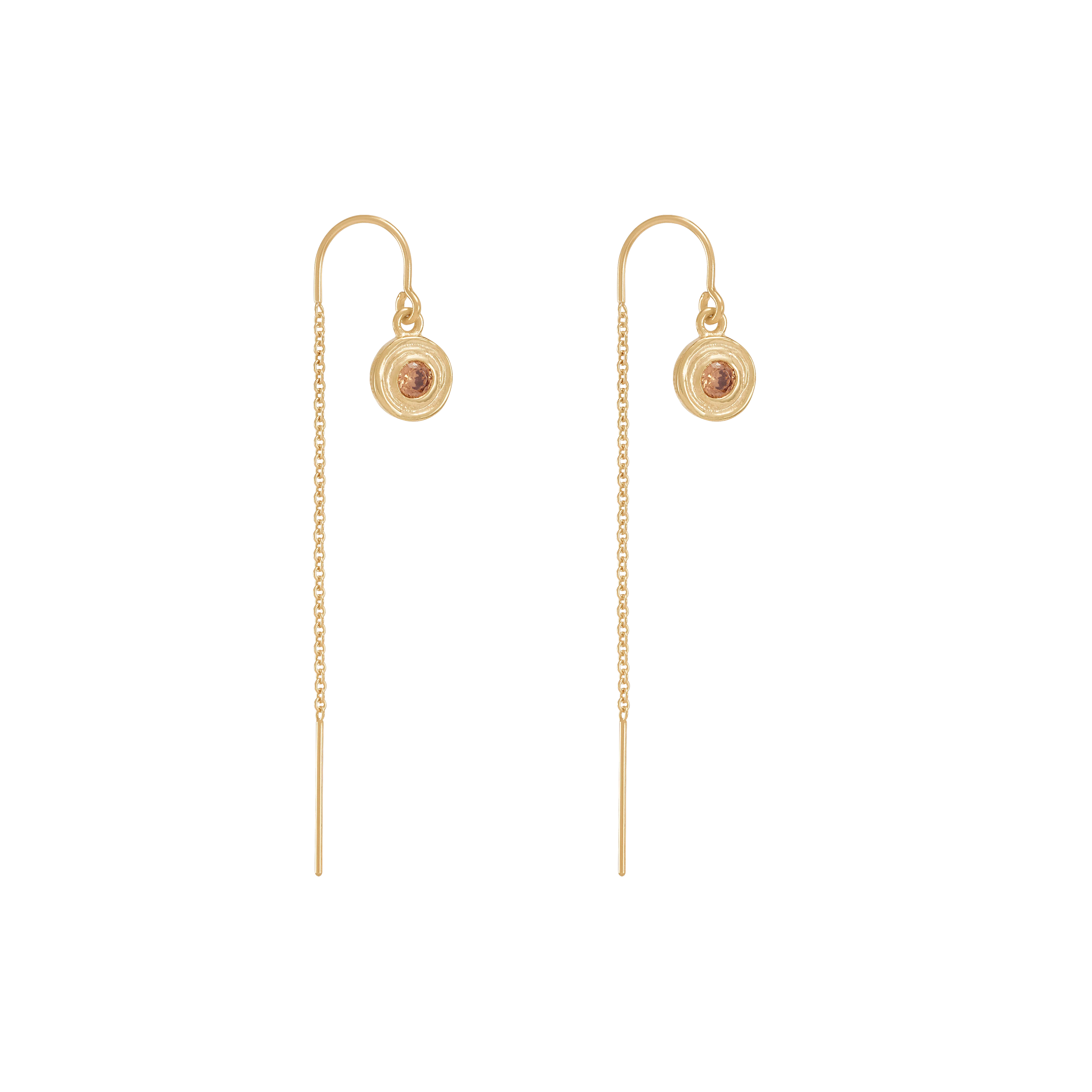 Birthstone Earrings - Gold - Image 12