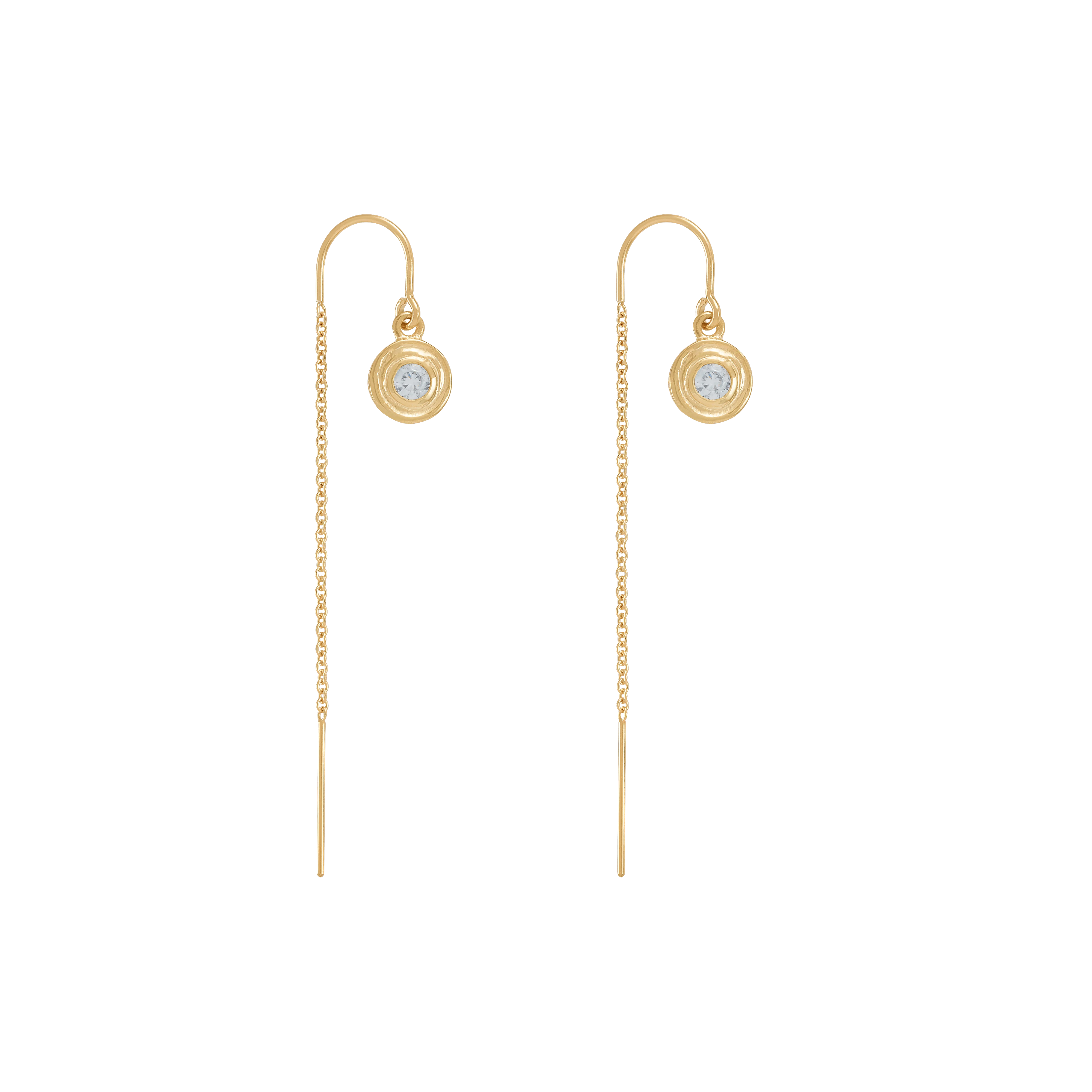 Birthstone Earrings - Gold - Image 5