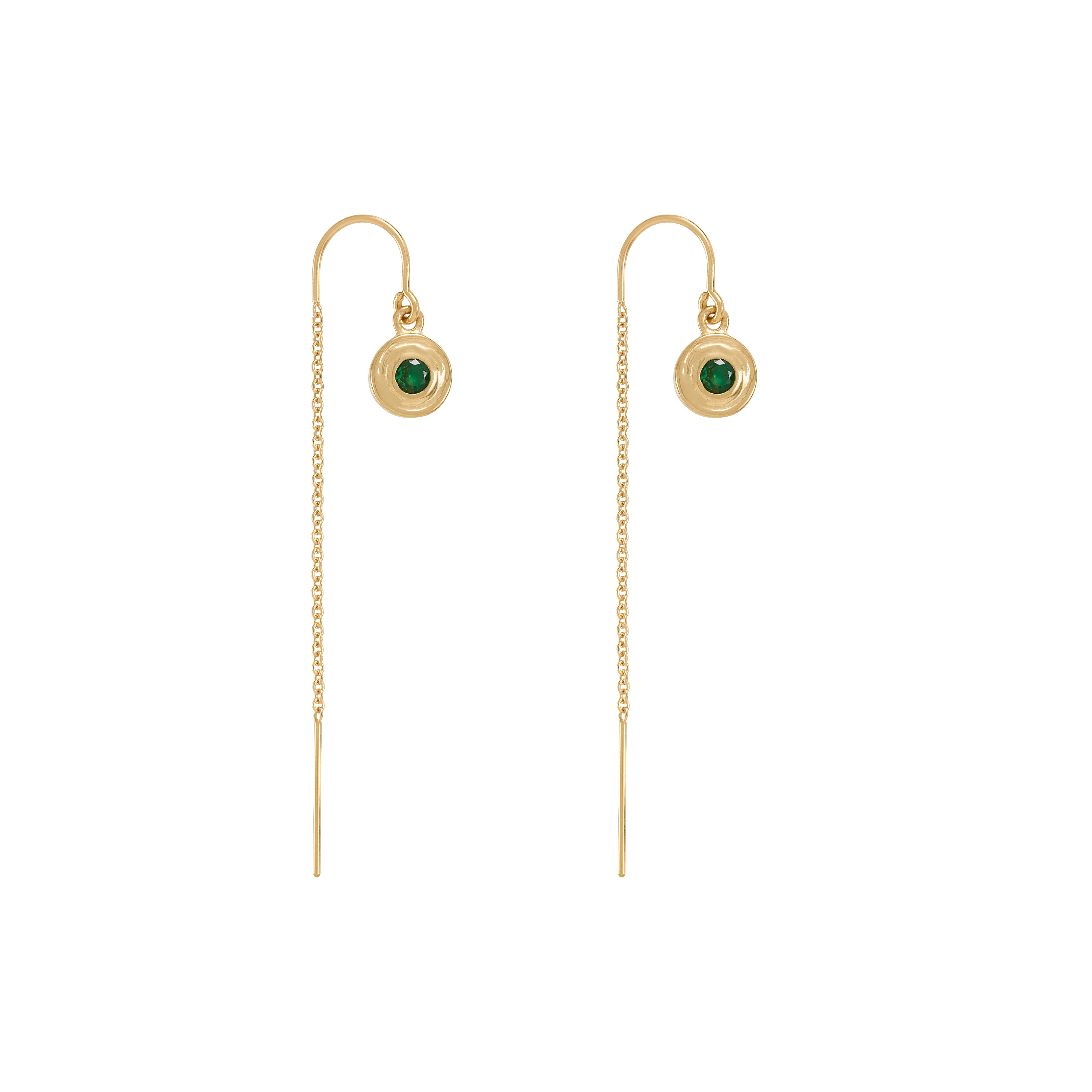 Birthstone Earrings - Gold - Image 6