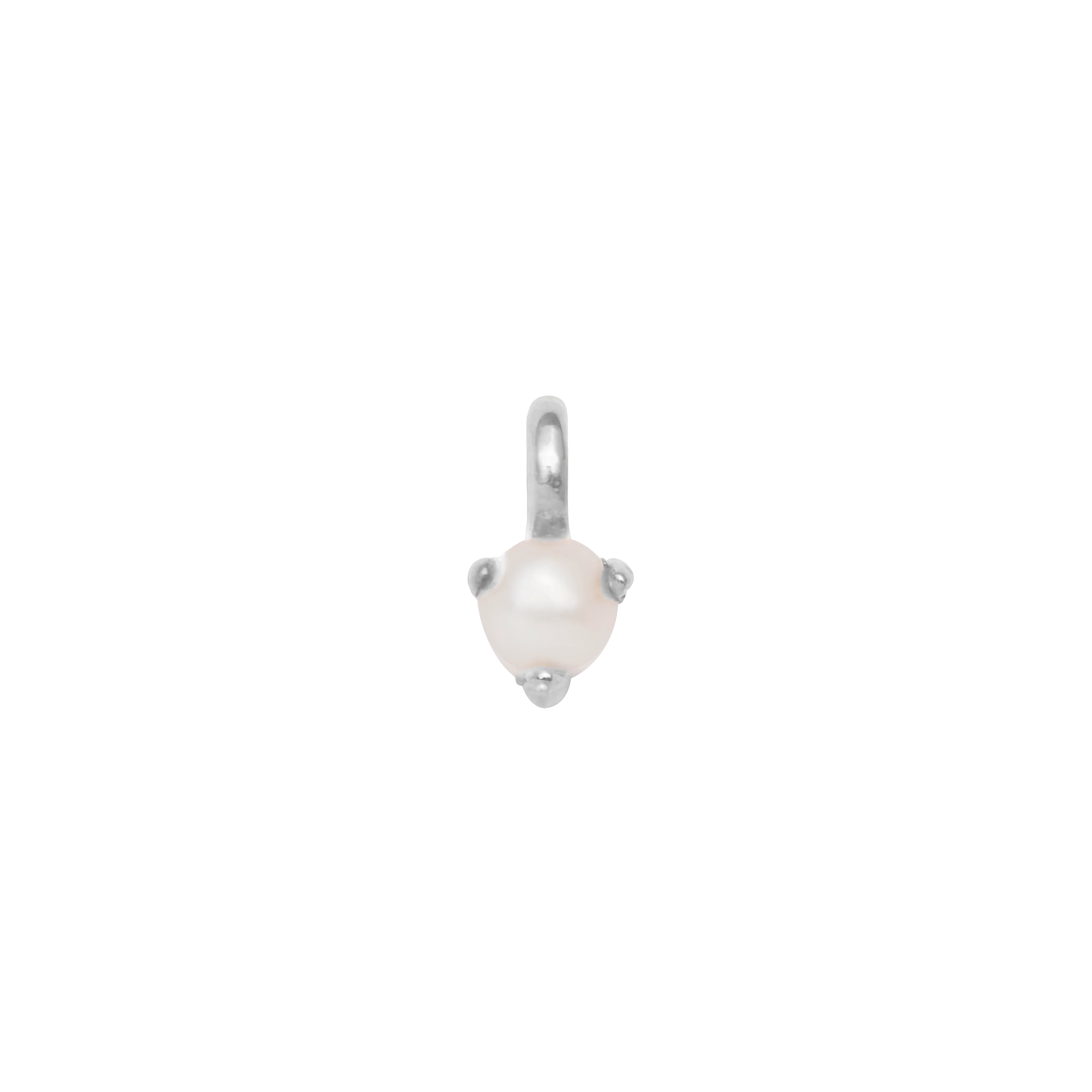 Birthstone Hanging Charm - Silver - Image 5