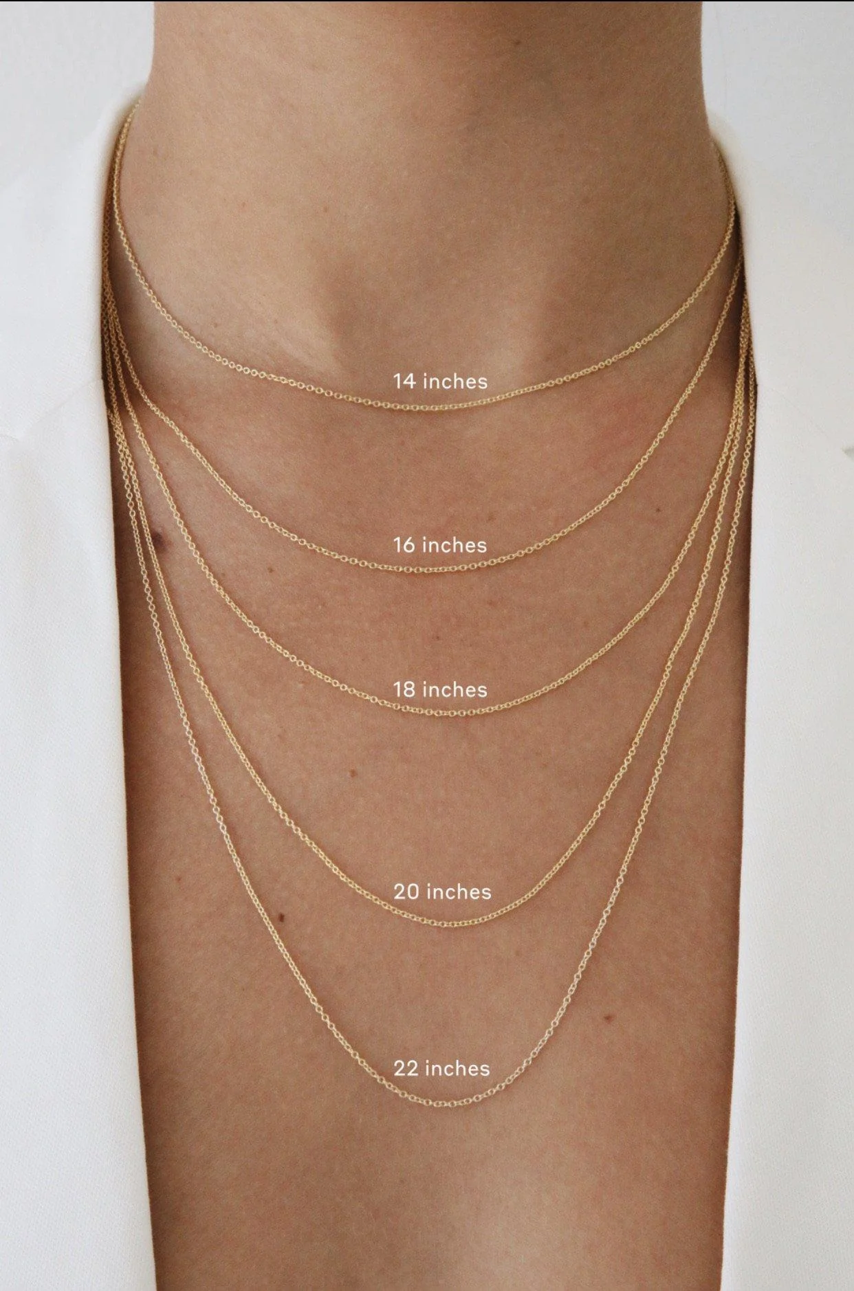 Caia Necklace - Gold - Image 4
