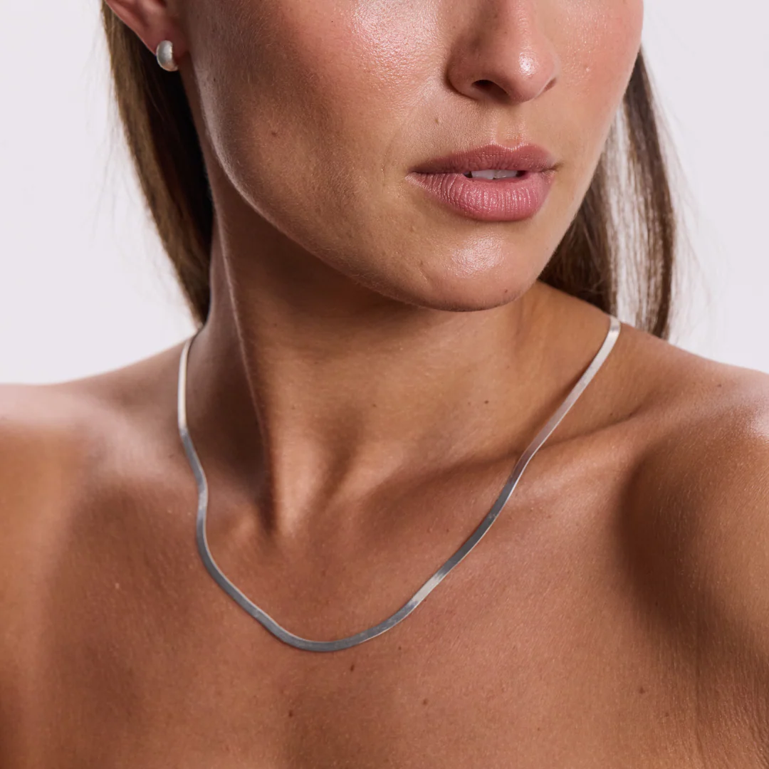 Celine Necklace - Silver - Image 2