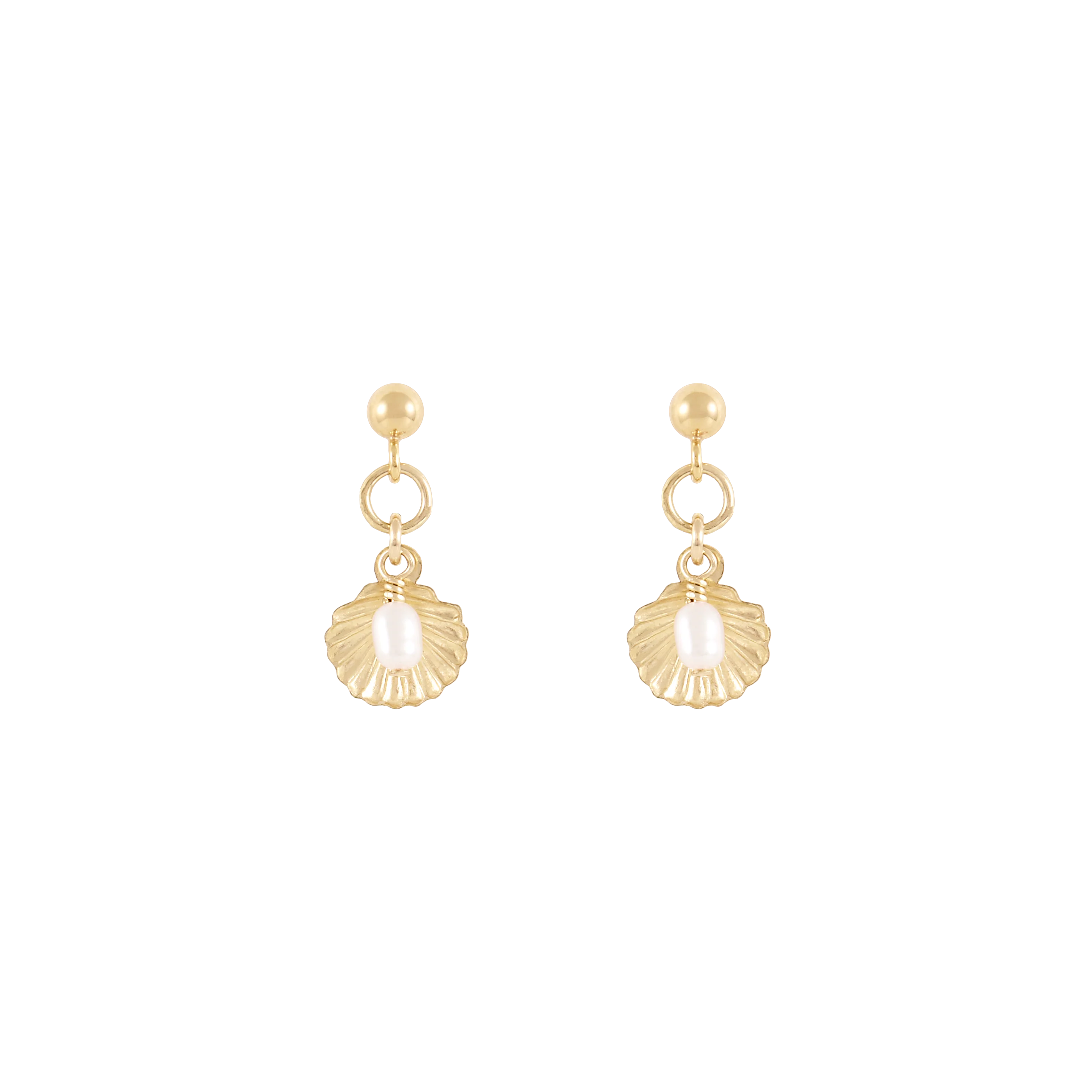 Conchi Earrings - Gold