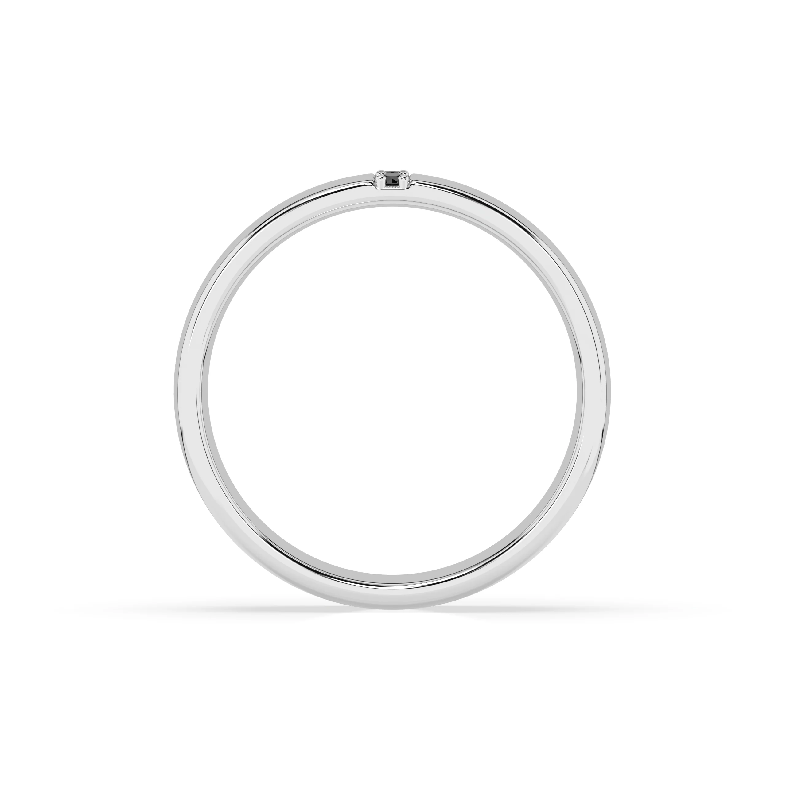 Dominic Black Diamond Ring - White Gold - Image 4