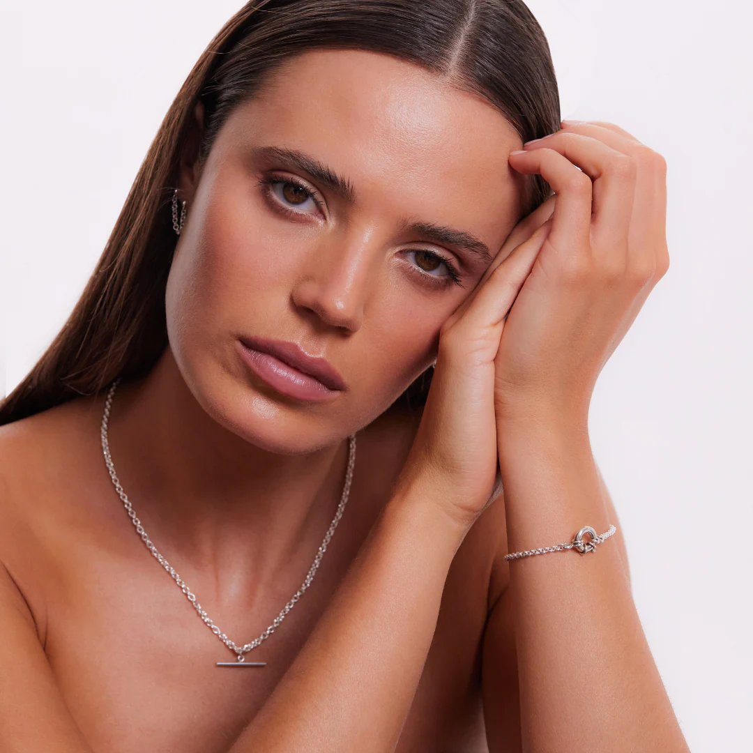 Elvera Necklace - Silver - Image 3