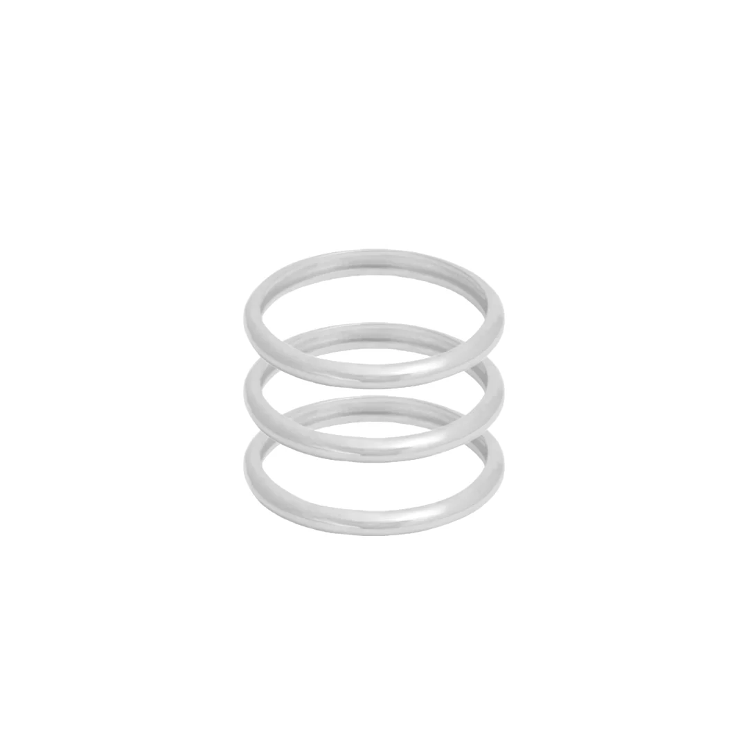 Halo Ring Bundle - Silver