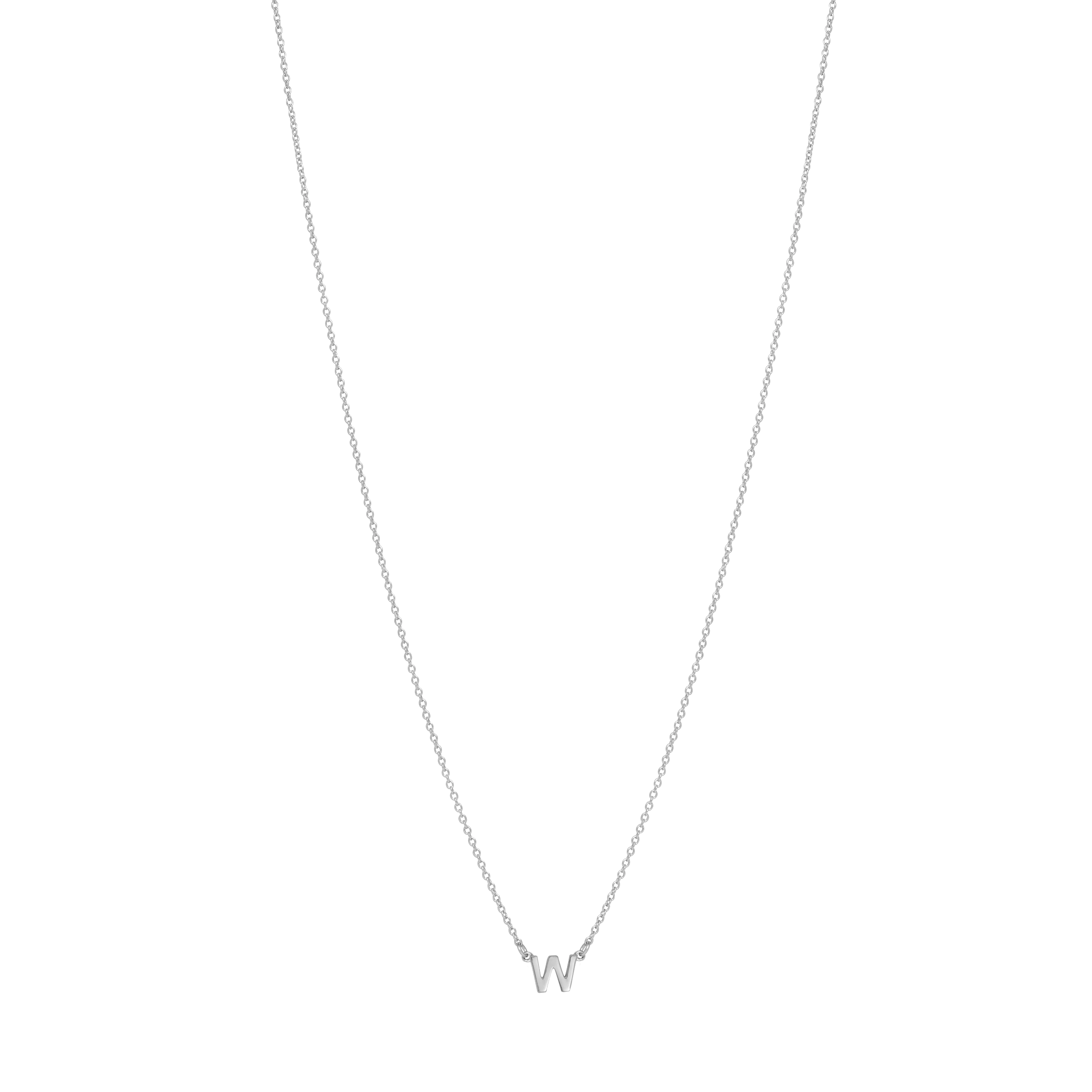 Initial Necklace - Silver - Image 23