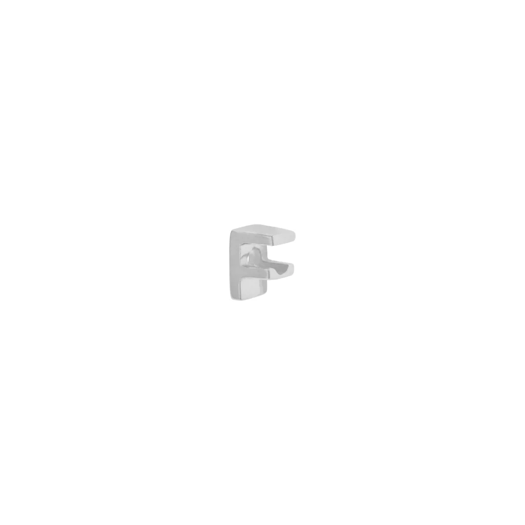 Letter Slider Charm - Silver - Image 6