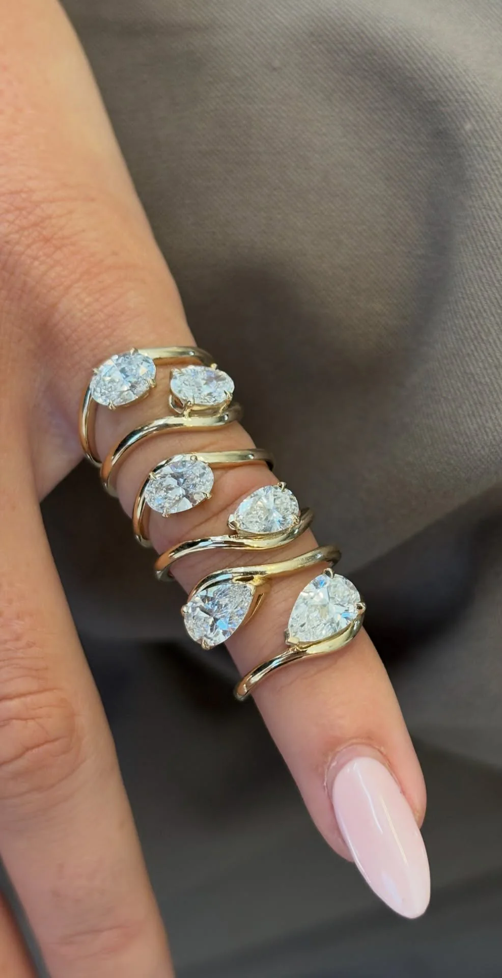 Mira Ring - 9k Yellow Gold - Image 4