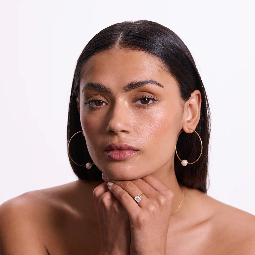 Naomi Earrings 50mm - Gold - Image 3