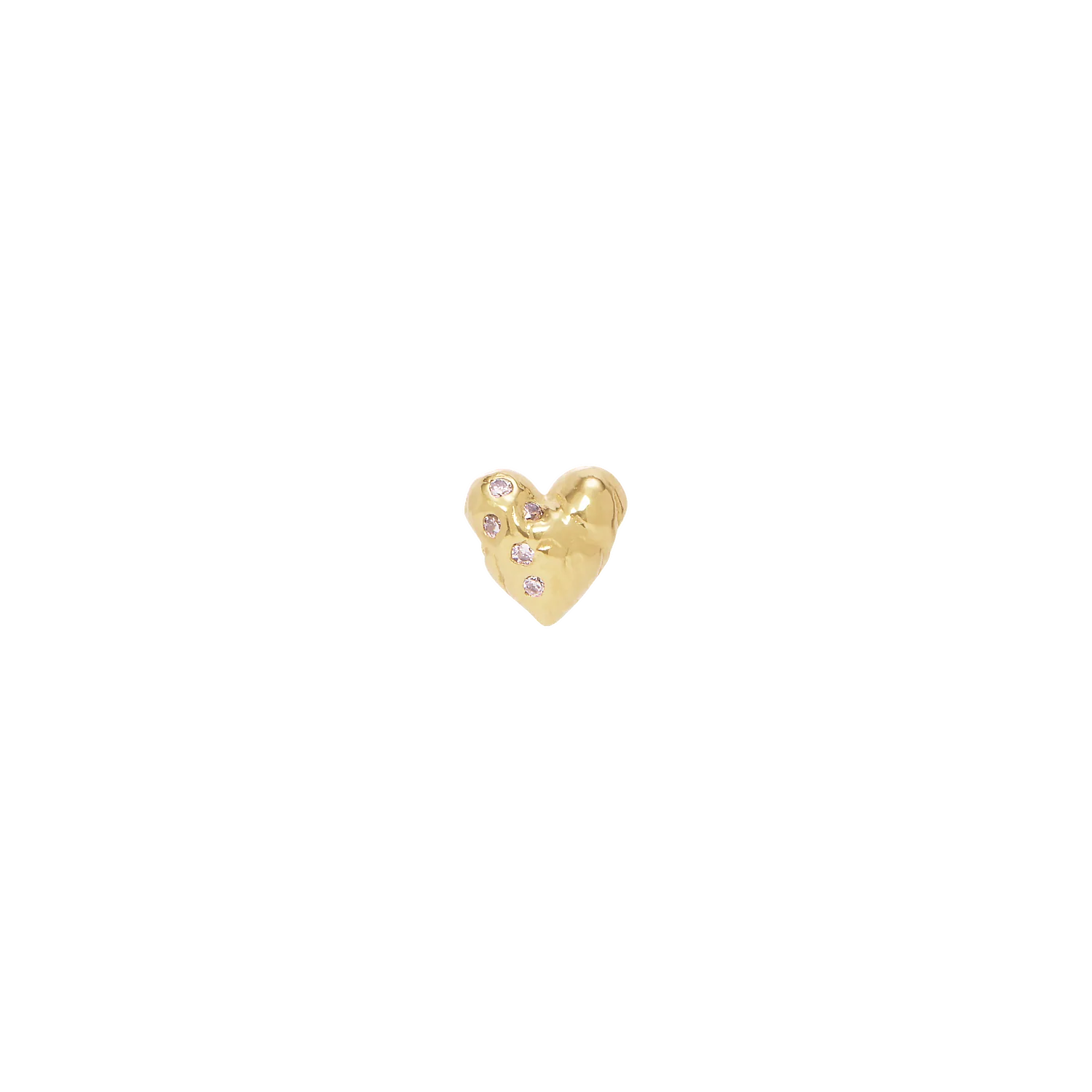 Sweetheart Slider Charm - Gold