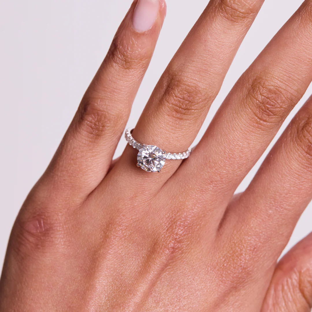 Tali Engagement Ring - White Gold - Image 2