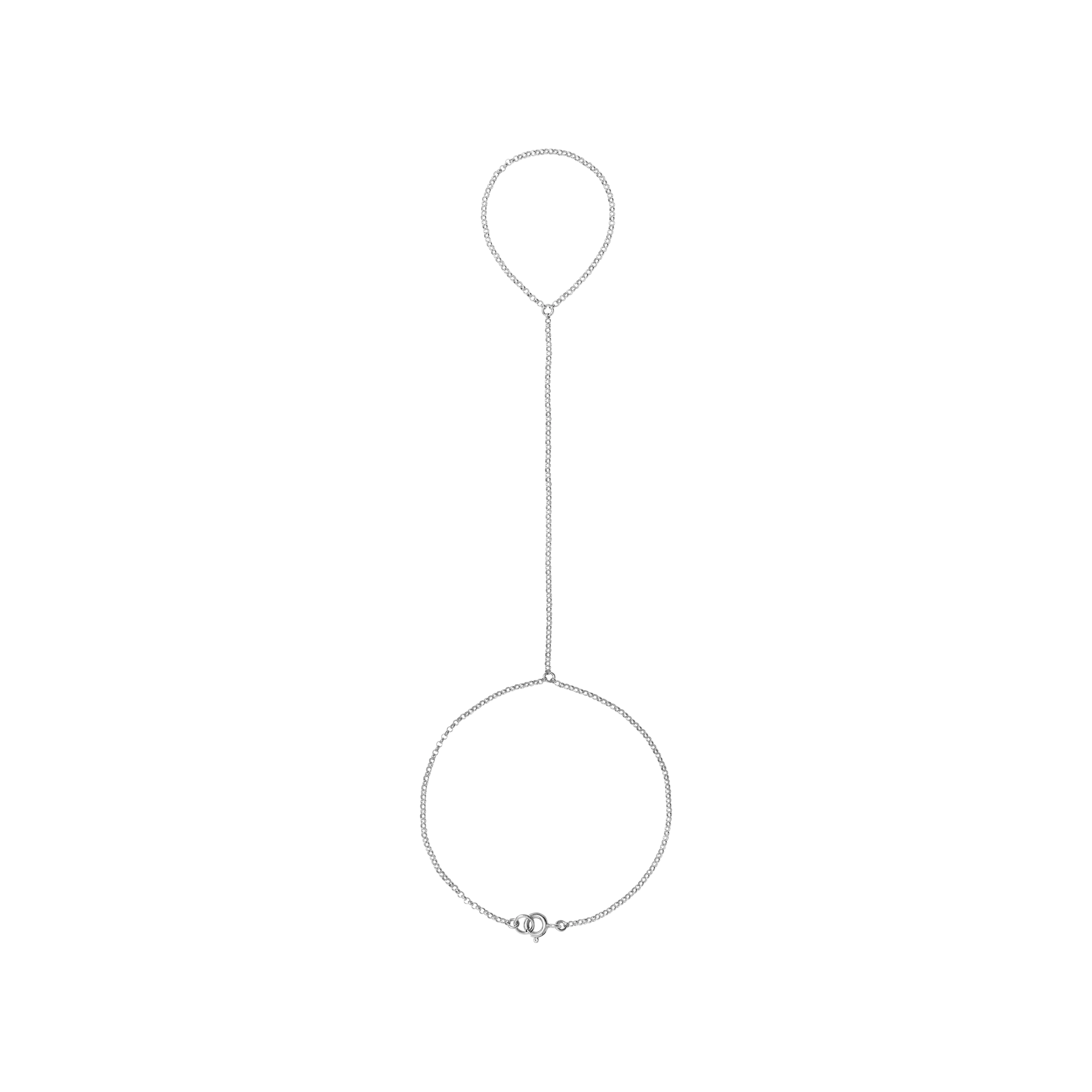 Tinsley AMJ Forever Hand Chain - Silver